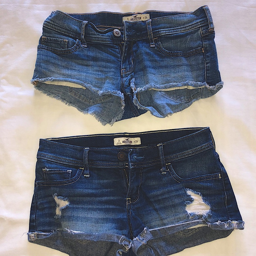 2 size 3 HOLLISTER SHORTS